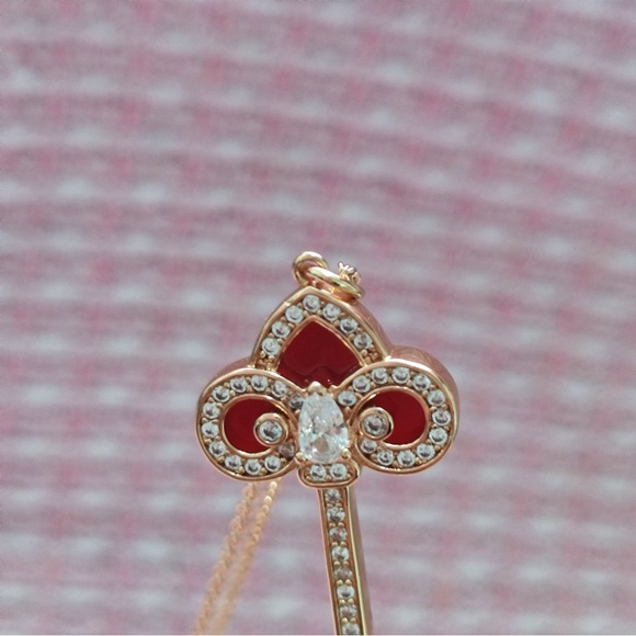 Tiffany & Co. 18K Gold Crown Key Pendant Necklace - Picture 3 of 10